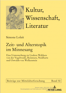 Cover Zeit- und Altersoptik im Minnesang