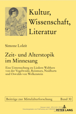 Cover Zeit- und Altersoptik im Minnesang